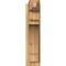 Ekena Millwork Merced Rough Sawn Craftsman Outlooker, Western Red Cedar, 6"W x 18"D x 26"H OUT06X18X26MRC04RWR - alternate 2
